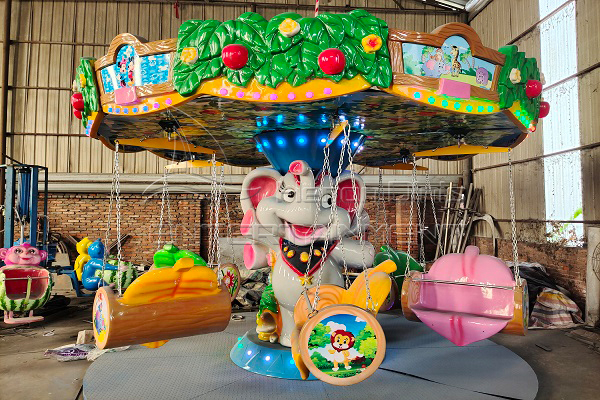 4.8 meter elephant flying chair for sale in Dinis amusement company